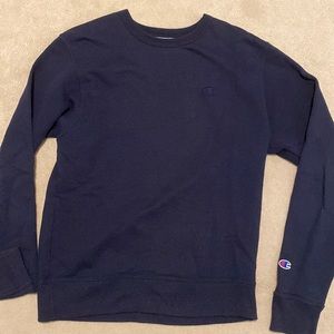 Navy blue crew neck